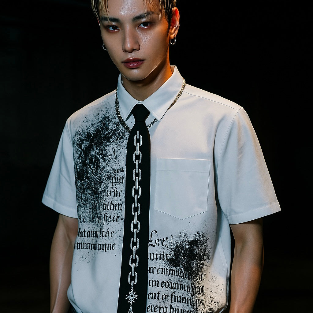 Y2K White Shirt Affliction